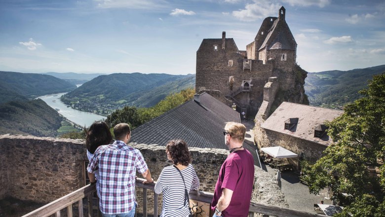 Ausblick von der Burgruine Aggstein, © Daniela Matejschek